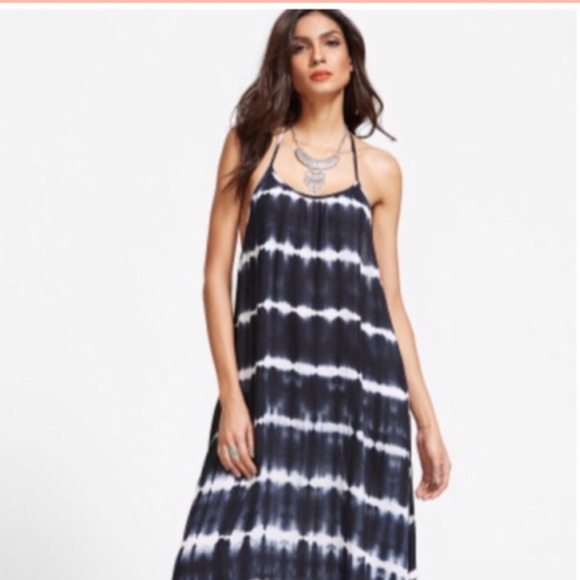 ☀️Sale☀️Ocean Depths Tie Dye "Y" Back Maxi - Picture 2 of 7